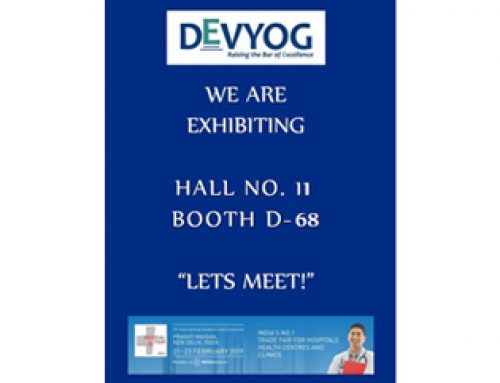 DEVYOG Welcomes you to our Booth at  The Medical Fair 2019 on 21-23rd Feb.  New Delhi